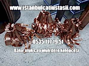 Bakır dere- Bakır oluk kelepçesi- Bakır oluk kelepçesi fiyatları- Çinko oluk kelepçesi fiyatları- Çinko bakır oluk kelepce fiyatları-